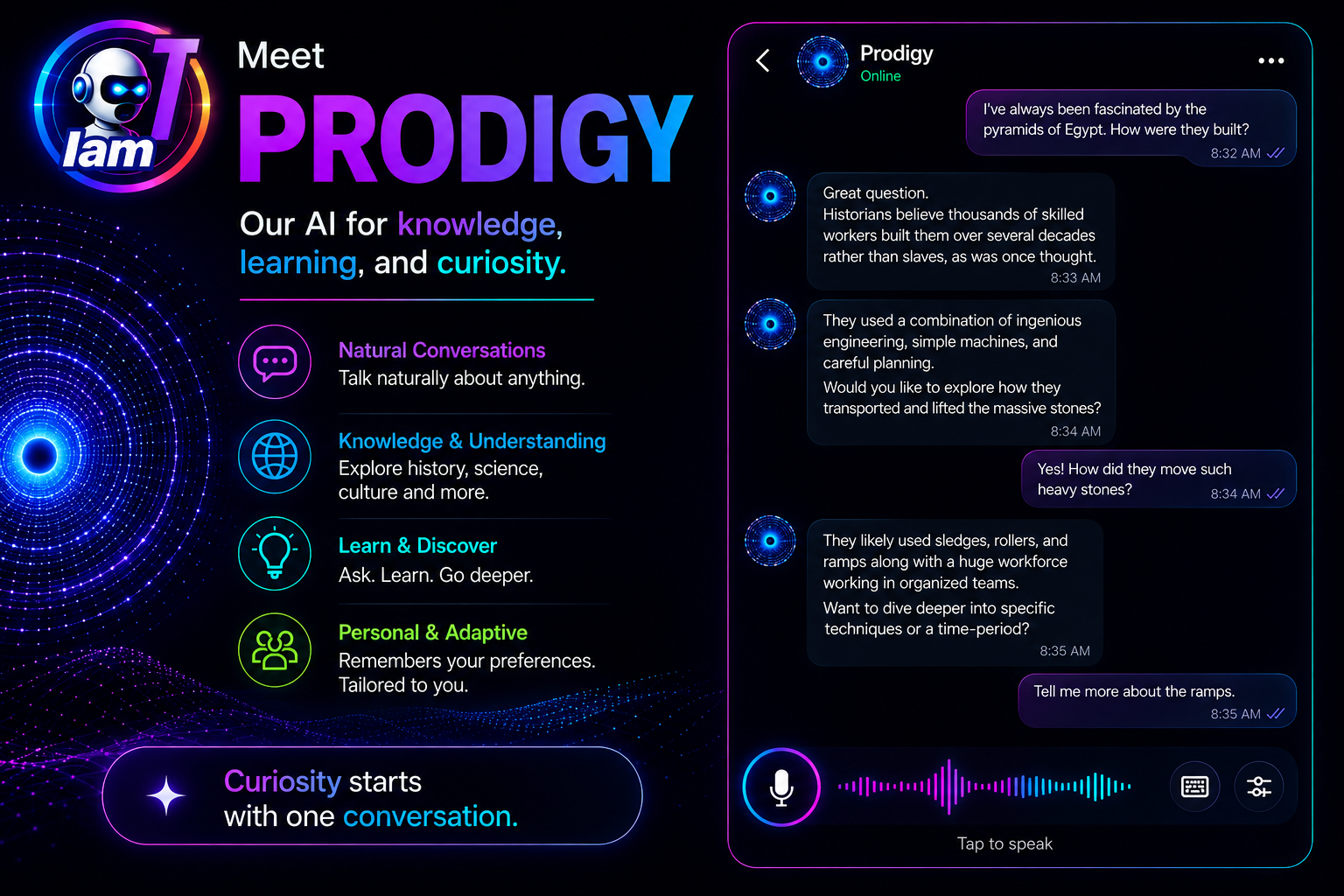 I am J AI prodigy feature